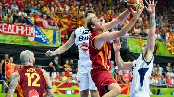 EČ basketbolā: Bosnija un Hercegovina - Maķedonija - 8