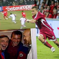 'Vai jūs spējat tam noticēt?!' un ūsu zaudēšana – Latvijas futbola 'pelnrušķītes stāsta' 20 gadi