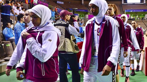 Qatar women basketball team 