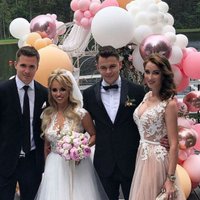 ФОТО. Свадьба хоккеиста и стоматолога: латвийский нападающий Эдгар Кулда женился