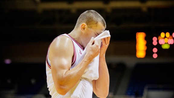 Basketbols, pārbaudes spēle: Latvija - Lietuva - 13