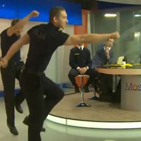 Video: Policijas koledžas kadeti LNT tiešraidē pārsteidz ar deju