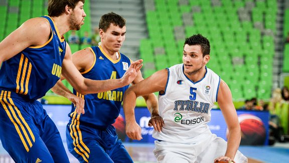 EČ basketbolā: Itālija - Ukraina