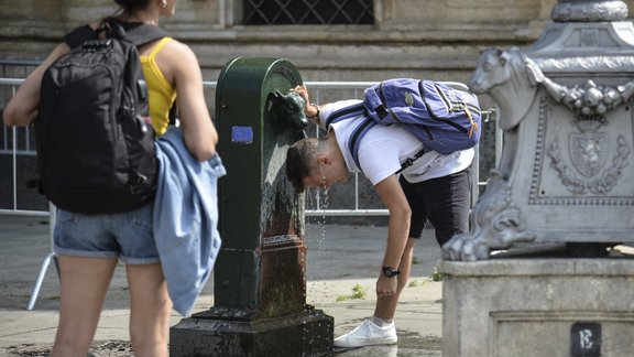 Italy, Turin, heat wave, 2022