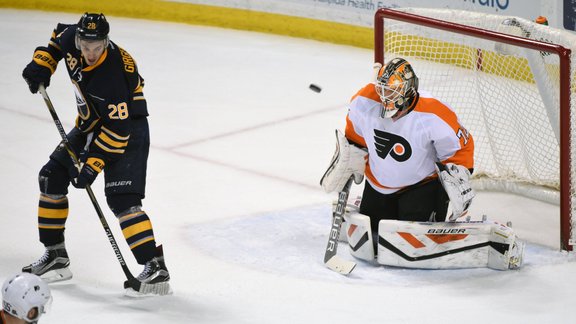 NHL Spēle hokejā: Bufalo Sabres - Filadelfijas Flyers