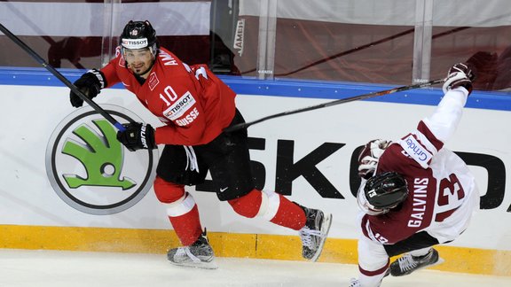 Hokejs, pasaules čempionāts: Latvija - Šveice - 17