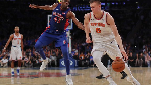 Basketbols;NBA;Knicks pret Pistons - 4