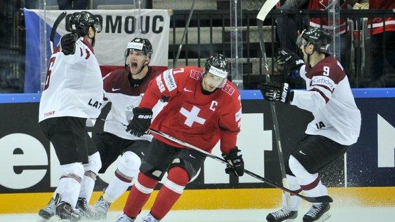 Hokejs, pasaules čempionāts: Latvija - Šveice - 88