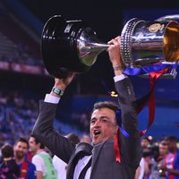 ВИДЕО: На прощанье для Энрике "Барселона" выиграла Кубок Испании