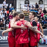 'Rīga' 3x3 basketbola komanda nepārvar ceturtdaļfinālu 'Masters' posmā Prāgā