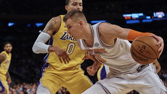 Basketbols, NBA spēle: Knicks - Lakers - 1