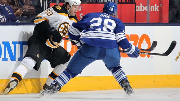 bruins maple leafs