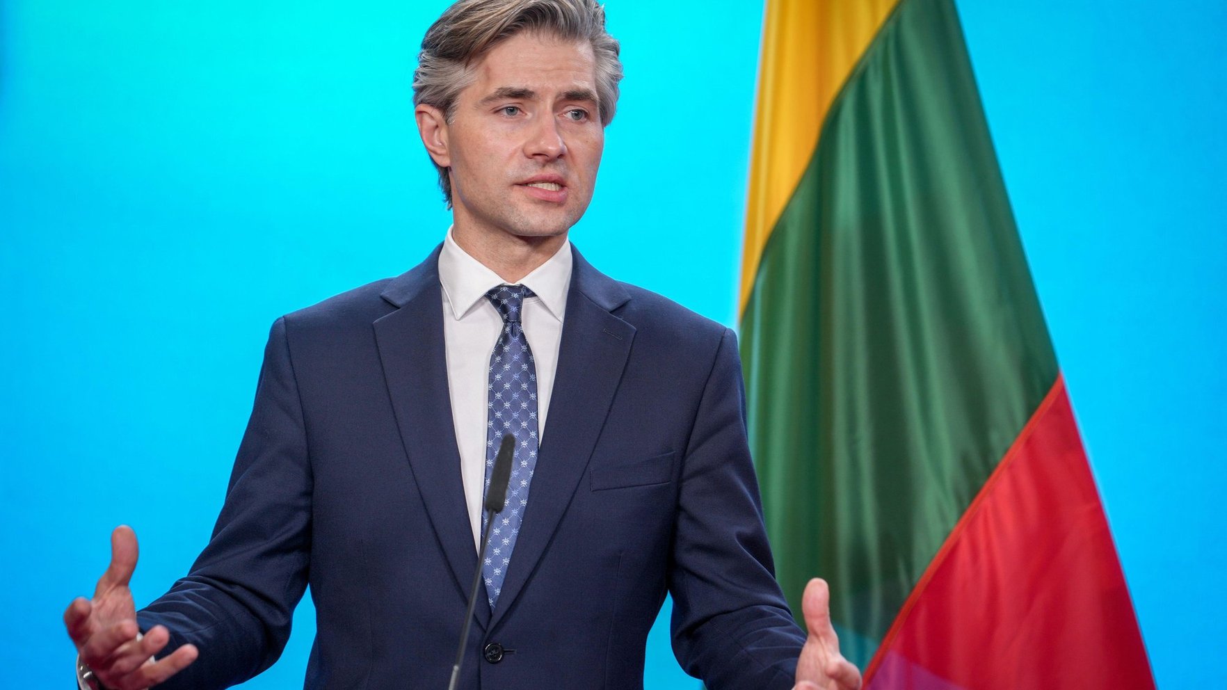 Lietuvas ārlietu ministrs: Krievija apzināti novirza Ukrainas dronus Baltijas valstu gaisa telpā