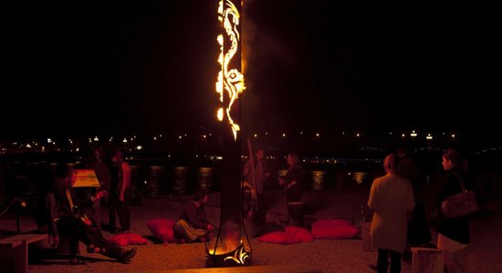 ‘Make Sand Art Riga’ uz AB dambja atvadīsies līdz ar ‘Balto nakti’