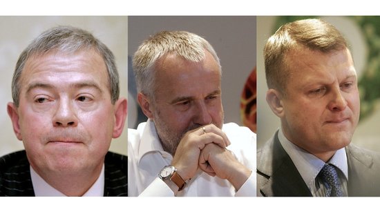 Zatlers: Latvijas oligarhi ir Šķēle, Šlesers un Lembergs
