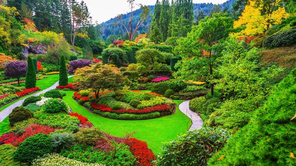 Butčarta dārzs Kanādā, Butčarta dārzs, Butchart gardens