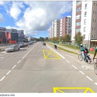 Этой весной в нескольких микрорайонах Риги появится новая велоинфраструктура