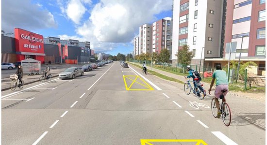 Этой весной в нескольких микрорайонах Риги появится новая велоинфраструктура