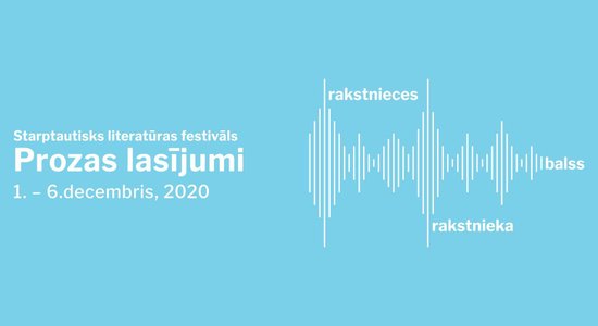 Starptautiskais literatūras festivāls 'Prozas lasījumi' šogad piedāvā programmu attālināti