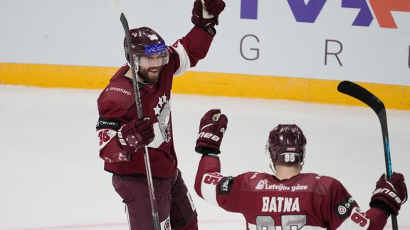 Pārbaudes spēle hokejā starp Latvijas un Somijas izlasēm