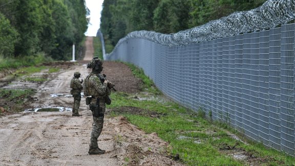 Rinkēvičs apmeklē Latvijas austrumu robežu un Valsts robežsardzes struktūrvienības - 25