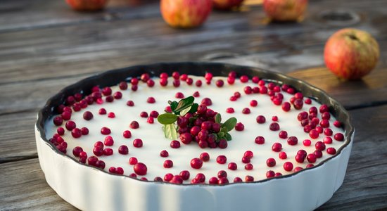 Dzērvenes iesildītāja brūklene zaptēs, kūkās un dzērienos