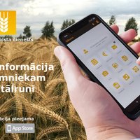 Lauksaimniekiem izveido mobilo lietotni