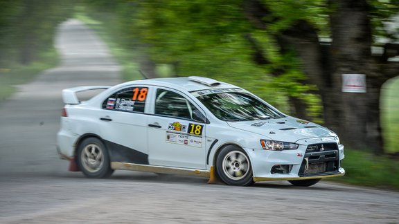 'Talsu rallijs 2016' pirmā sacensību diena