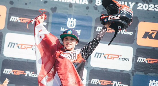 Patriks Cīrulis kļuvis par pasaules junioru čempionu motokrosā