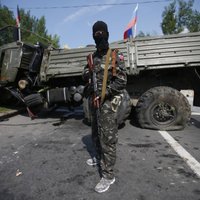 Ukrainas karavīri iznīcinājuši piecus 'Kamaz' ar kaujiniekiem