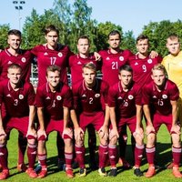 Latvijas U-21 izlases futbolisti apspēlē Igauniju un izcīna uzvaru Baltijas kausa spēlē