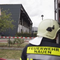 В Германии сгорело здание, где хотели поселить беженцев