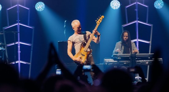 Foto: Kā labs vīns – Rīgā noticis Stinga koncerts