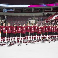 Сборная Латвии U-18 на чемпионате мира в матче лидеров обыграла немцев