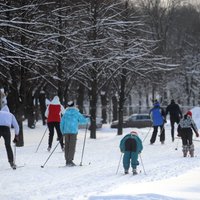 В Риге начинает работу Парк зимнего спортивного отдыха