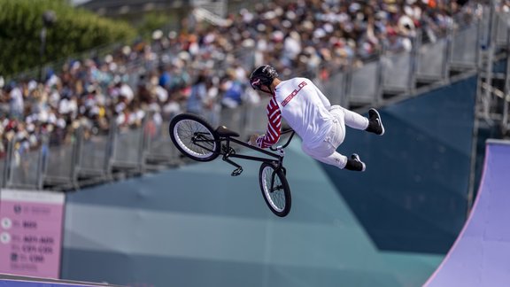 Parīzes olimpiskās spēles, BMX frīstails: Ernests Zēbolds