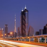 Fotoreportāža: Dubaijā atvērta pasaulē augstākā viesnīca