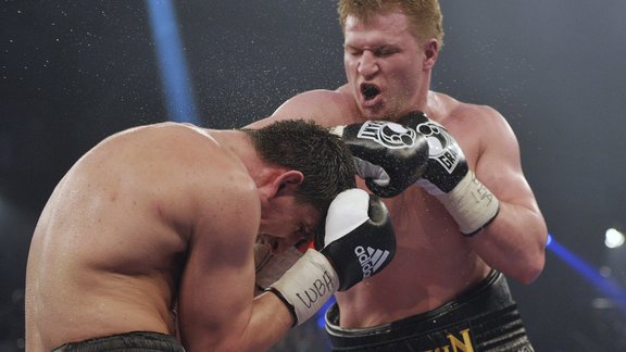 Alexander Povetkin and Marco Huck