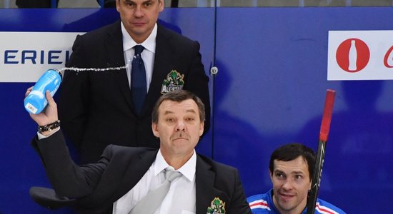 KHL Zvaigžņu spēlē triumfē Černiševa divīzijas komanda