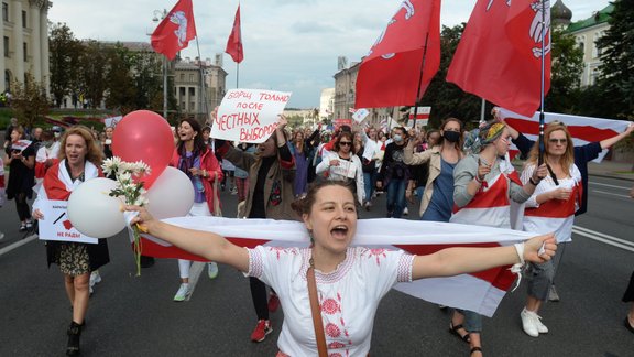 Minska, sieviešu maršs, protesti