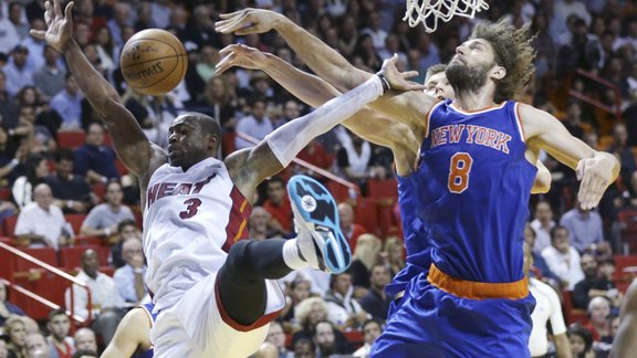 Basketbols, NBA: Knicks - Heat - 8