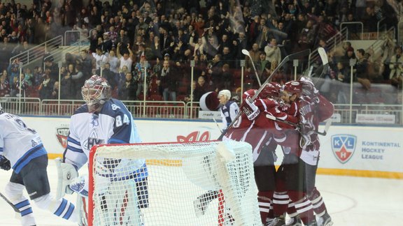 Hokejs, KHL spēle: Rīgas Dinamo - Ņeftehimik - 20