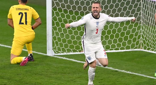 Англичанин Шоу забил самый быстрый гол в финалах ЕВРО — за 116 секунд