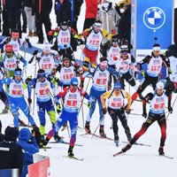 Latvijas biatlonisti PČ jauktajā stafetē izcīna 23.vietu