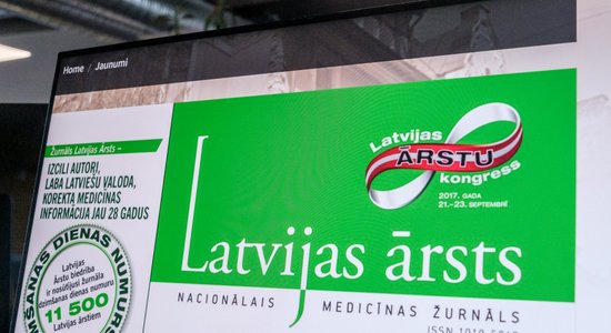 Latvijas Ārstu biedrība uz laiku aptur žurnāla 'Latvijas Ārsts' izdošanu