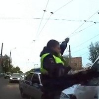 Popularitāti gūst video ar lunkanu krievu policistu - 'kung fu meistaru'