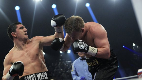 Alexander Povetkin and Marco Huck