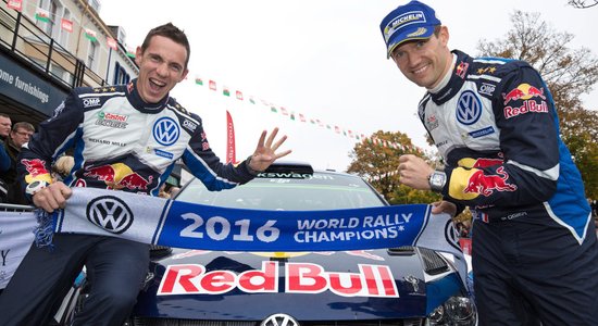 Četrkārtējie pasaules čempioni 'Volkswagen' paziņo par aiziešanu no WRC
