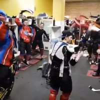 Video: 'Zemgale/LLU' hokejisti izdejo vēsturisko panākumu