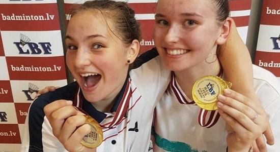 Eiropas čempionātā badmitnonā piedalīsies Latvijas duets Babre un Priedniece